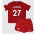 Billige Liverpool Darwin Nunez #27 Hjemmetrøye Barn 2022-23 Kortermet (+ korte bukser)